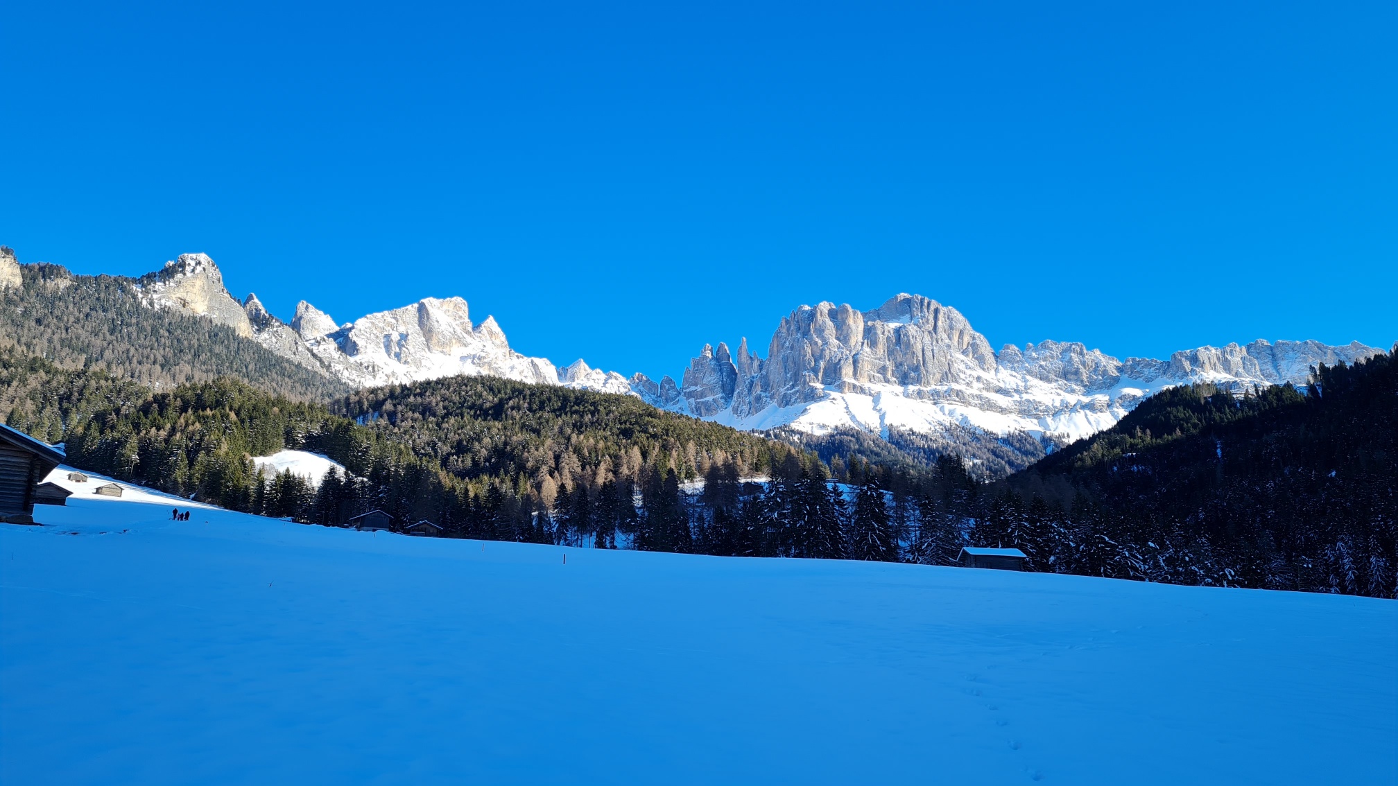 Schneeschuhwanderung ins Tschamintal