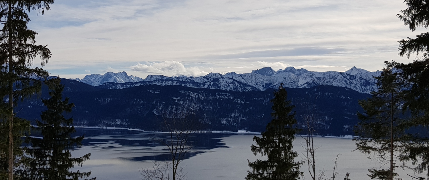 Blick auf Walchensee