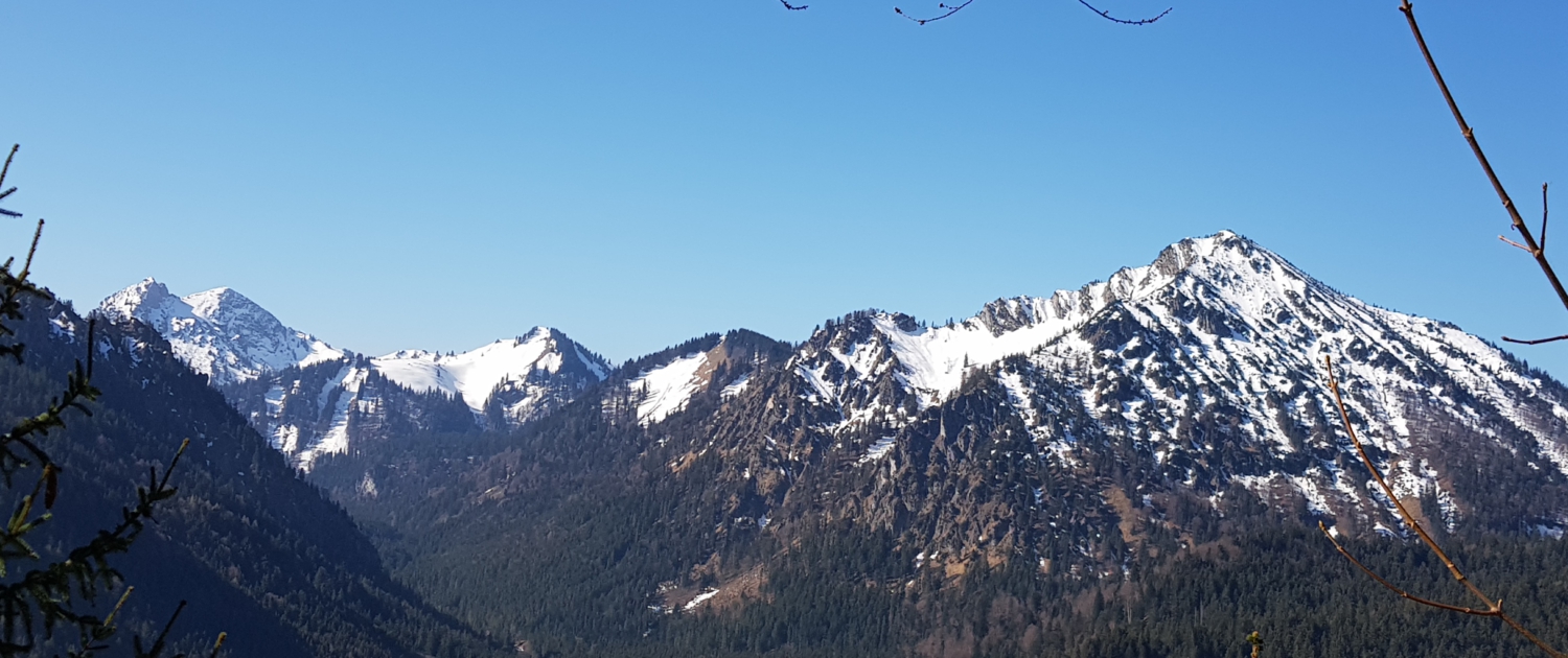 Wanderung Fockenstein - Blick nach Süden