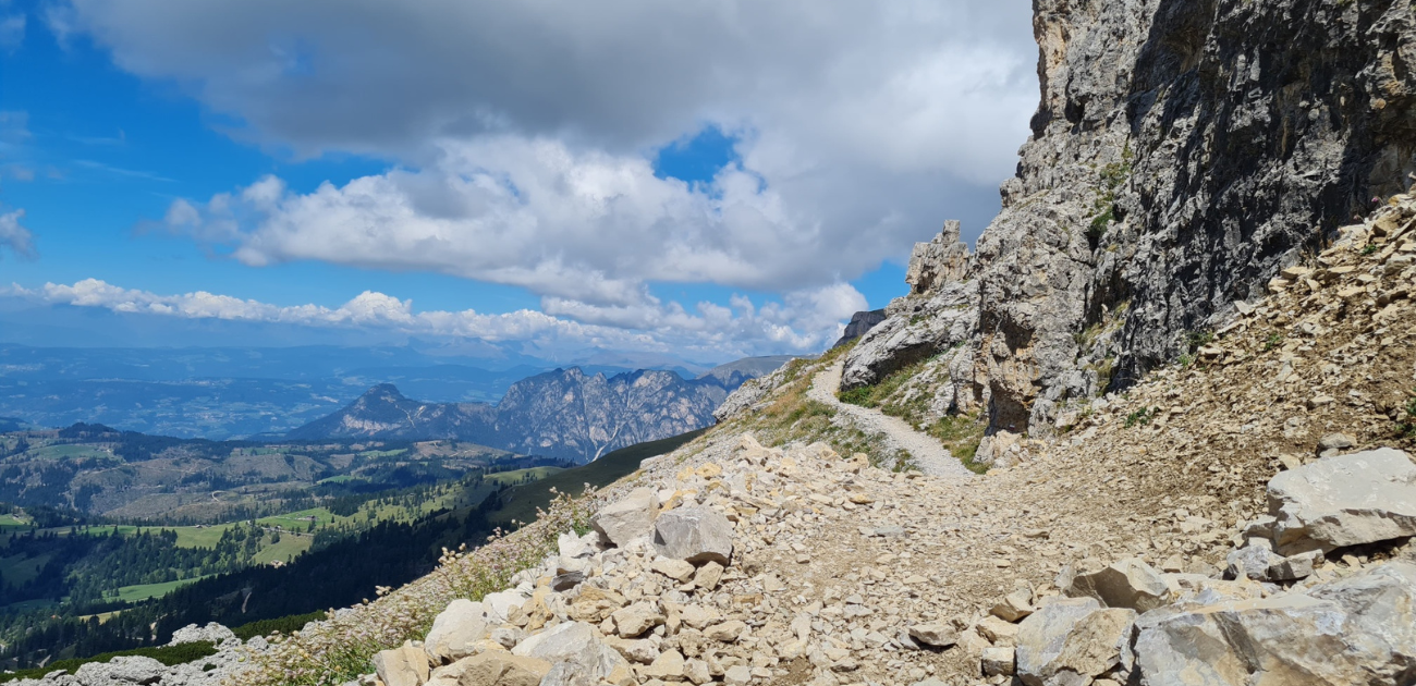 Rosengarten - Hürzelweg