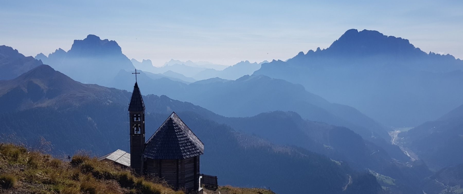 Meine TOP-3-Wanderungen im Gadertal - Col di Lana, Kapelle am Gipfel