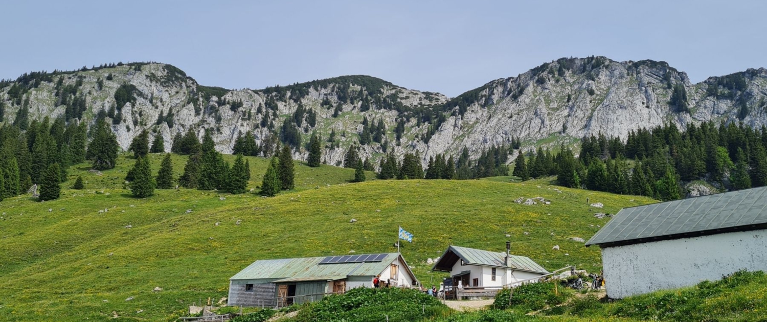 Wanderung auf die Benediktenwand - Bichler Alm