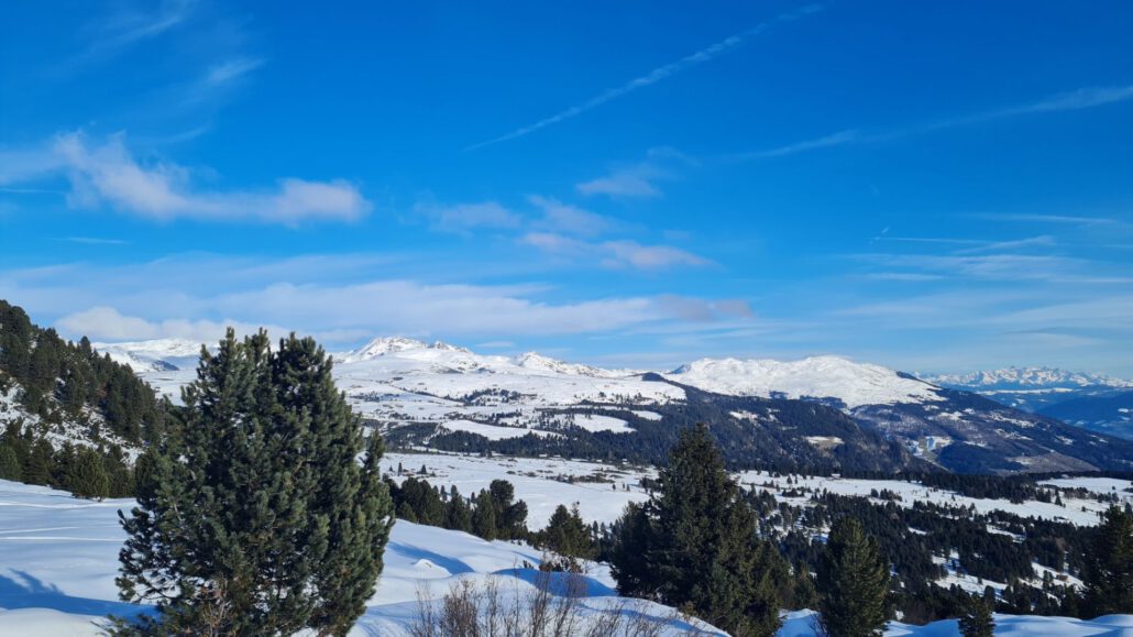 Wanderung Zwölfernock - Blick auf Villanderer Alm