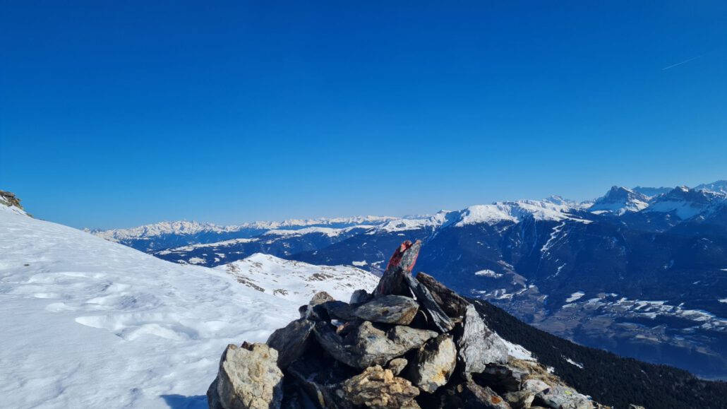 Wanderung zur Königsangerspitze - Abstieg über Grat