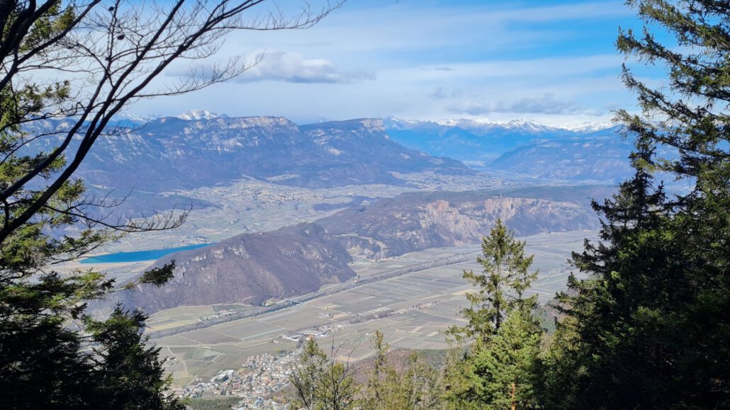 Wanderung zur Cisloner Alm - Blick nach Westen