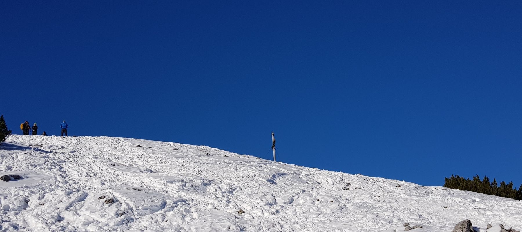 Hirschberggipfel im Winter