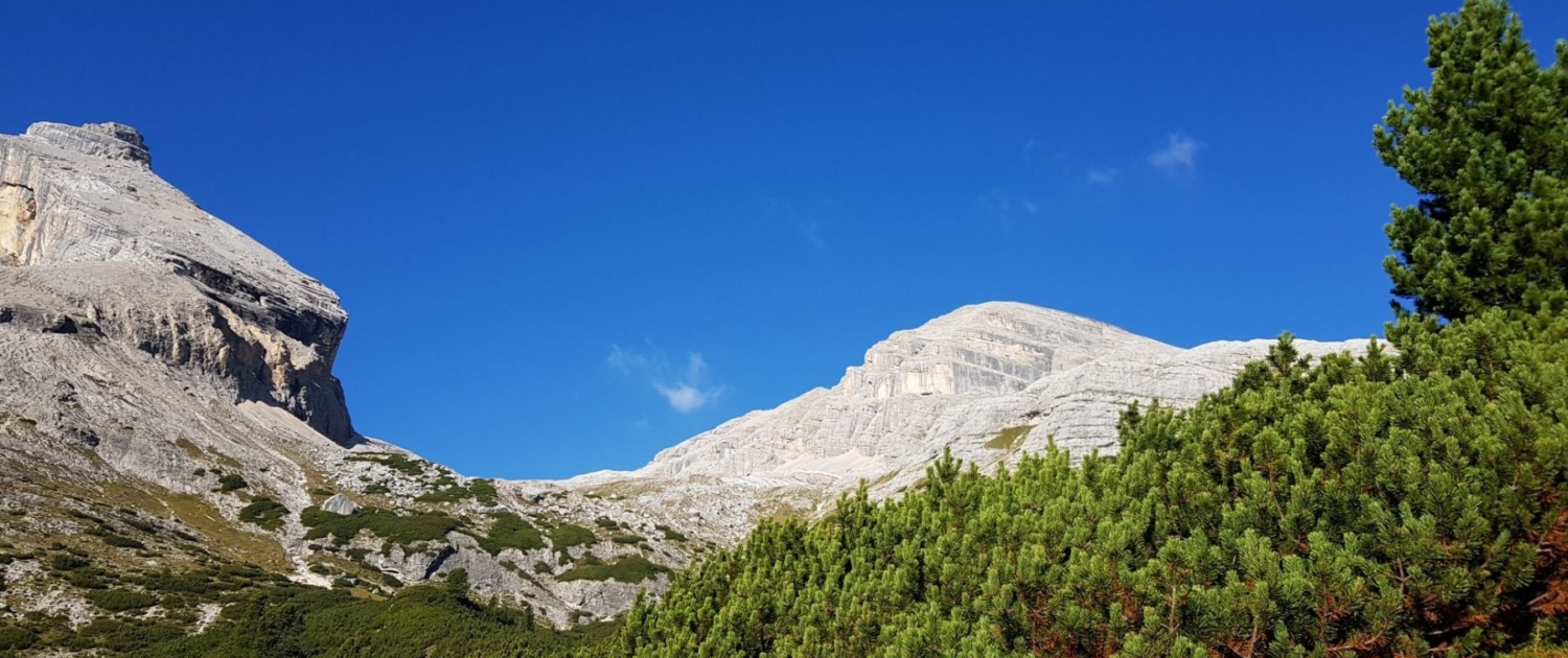 Wanderung Lavarela - Gadertal, Tadegajoch