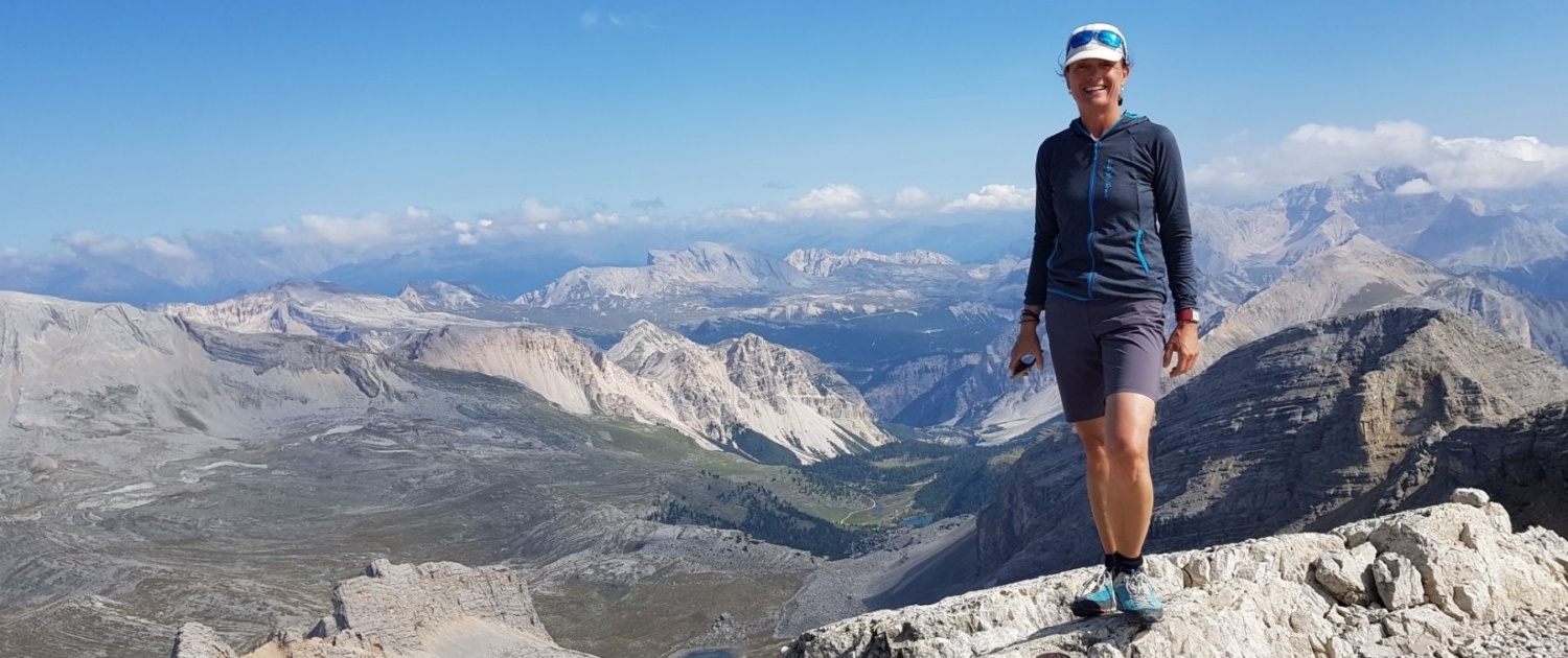 Wanderung Lavarela - Gadertal, Gipfelblick