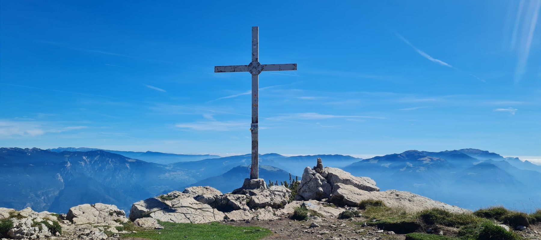 Wanderung auf den Monte Stivo - Gipfel