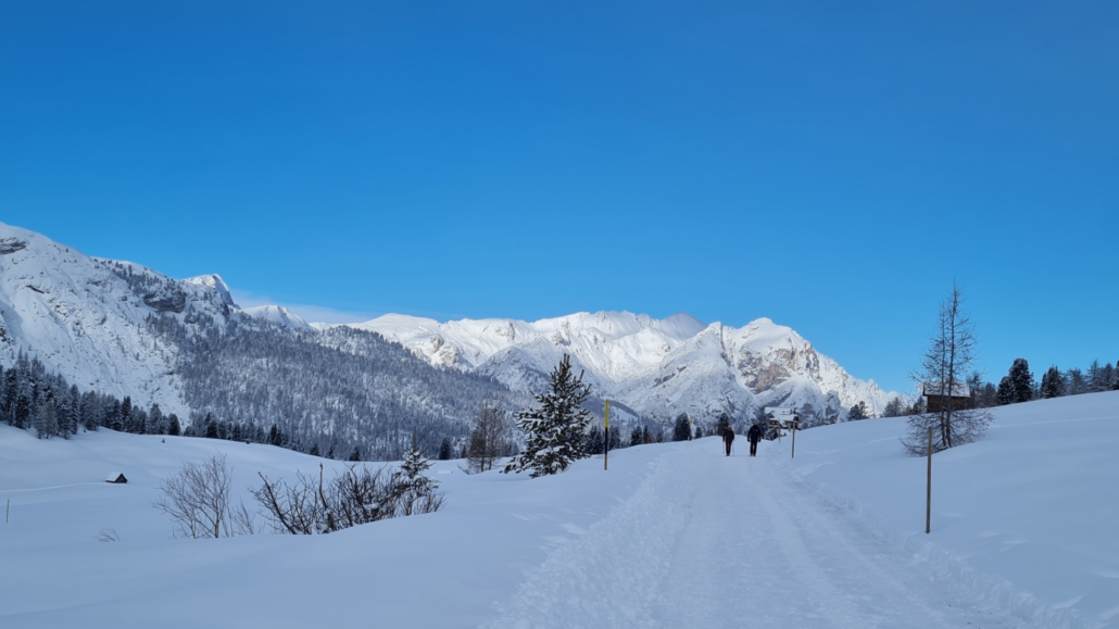 Winterwanderung Strudelkopf - Unterwegs zur Dürrensteinhütte
