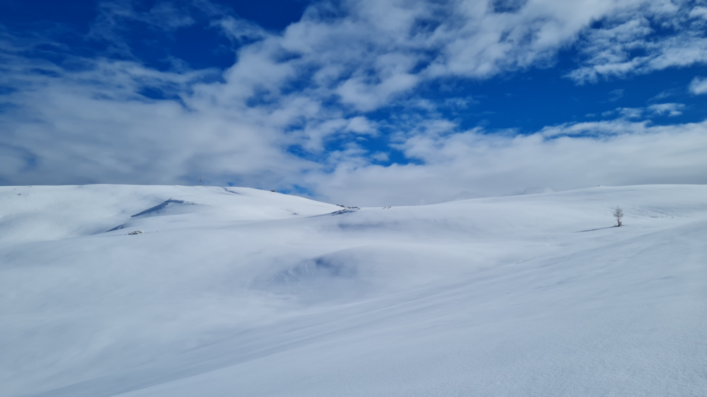 Winterwanderung Strudelkopf - Gipfelhang