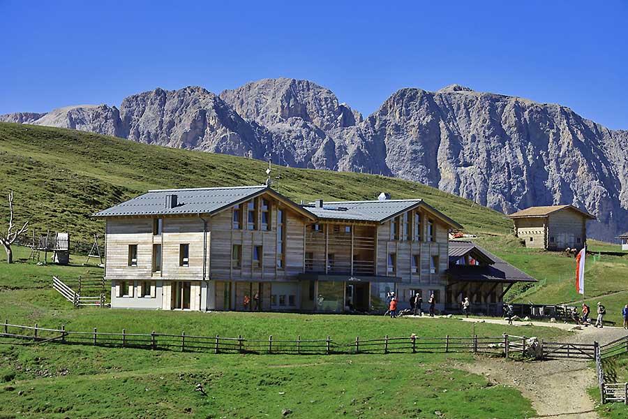 Wanderung Friedrich-August Weg: Plattkofelhütte