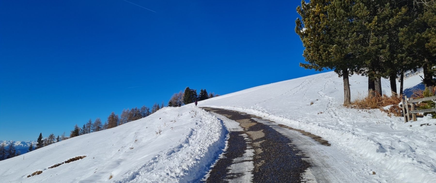 Schneeschuhtour Puflatsch - Start