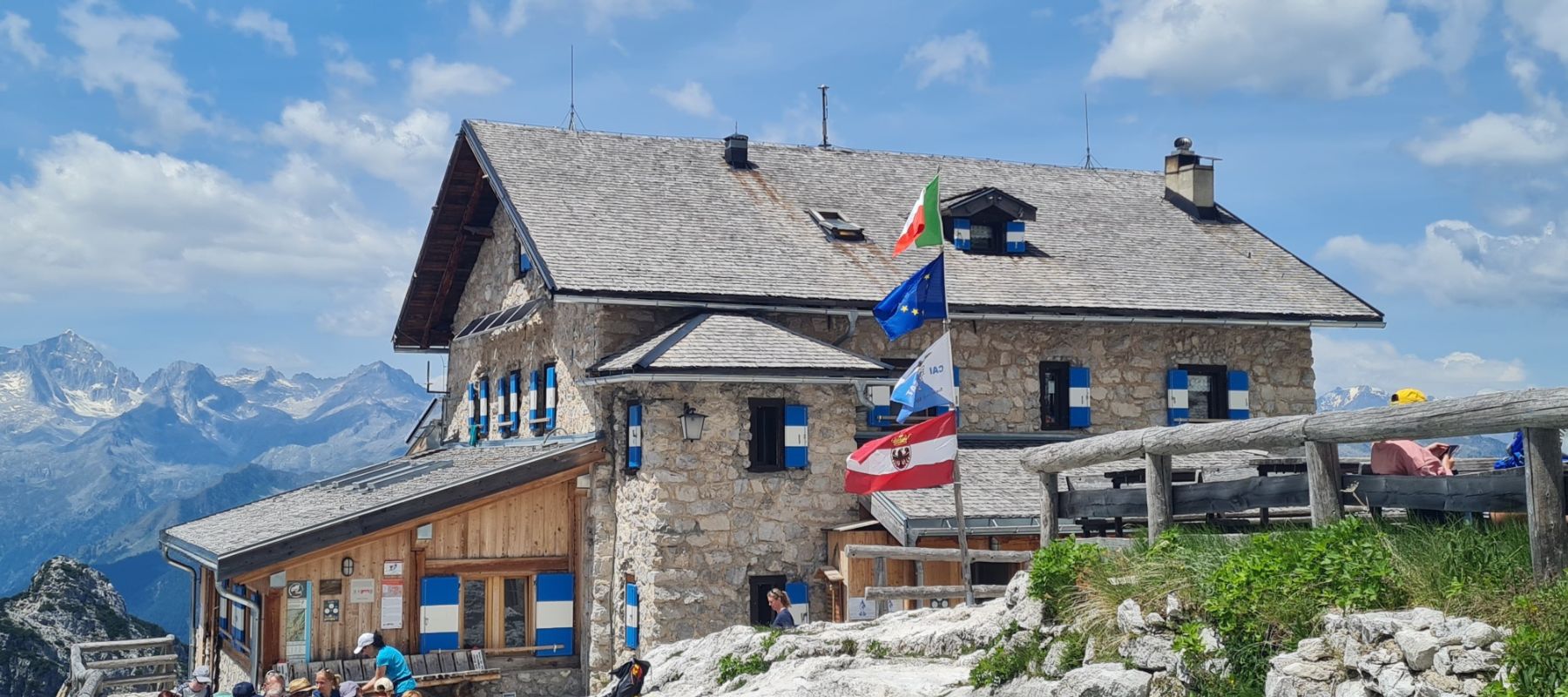 Wanderung auf das Rifugio Tuckett