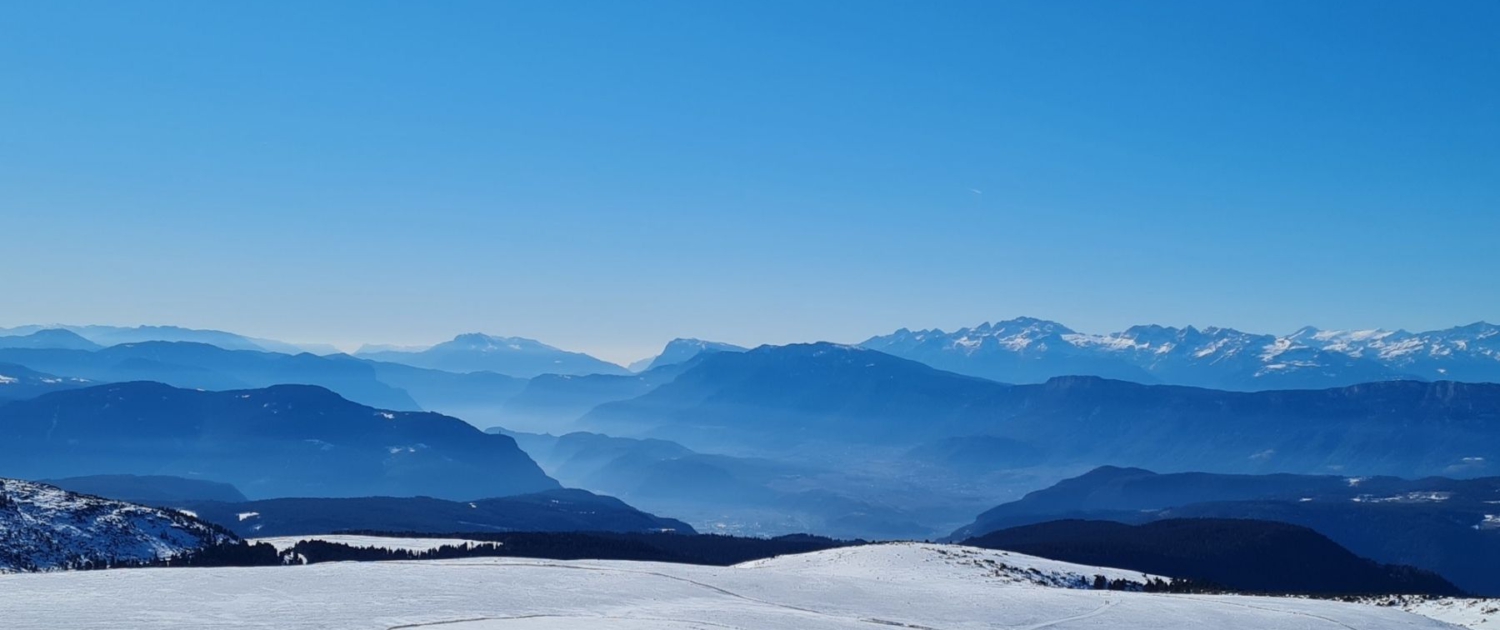 TOP 3 Winterwanderungen Südtirol : Rittner Horn