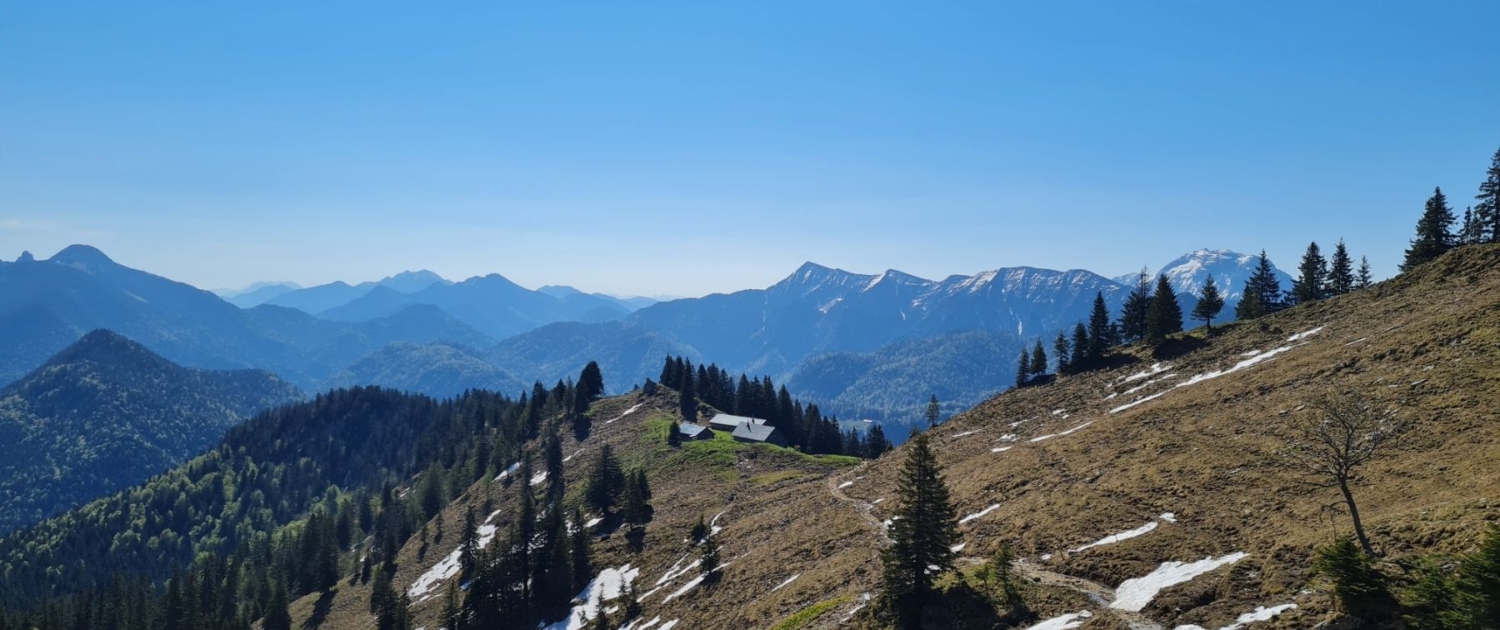 Wanderung auf den Roßstein - Hochleger Sonnbergalm