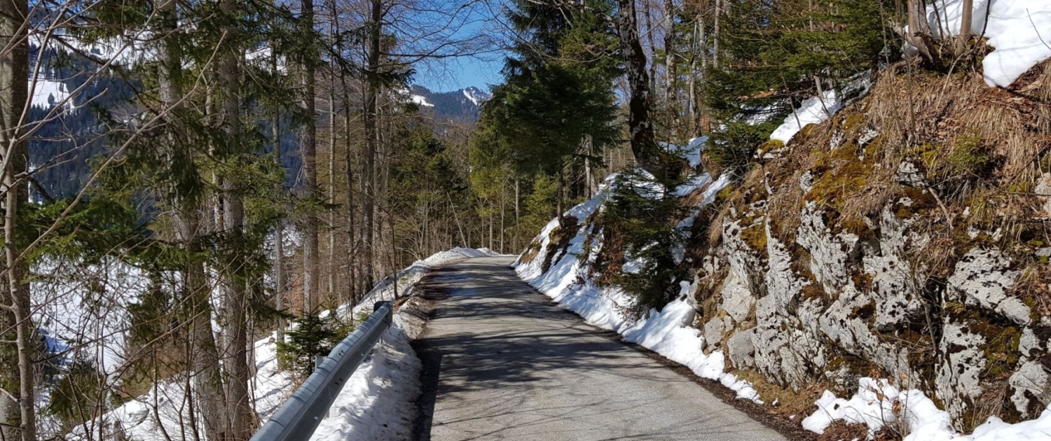 Winterwanderung Rotwand: Aufstieg