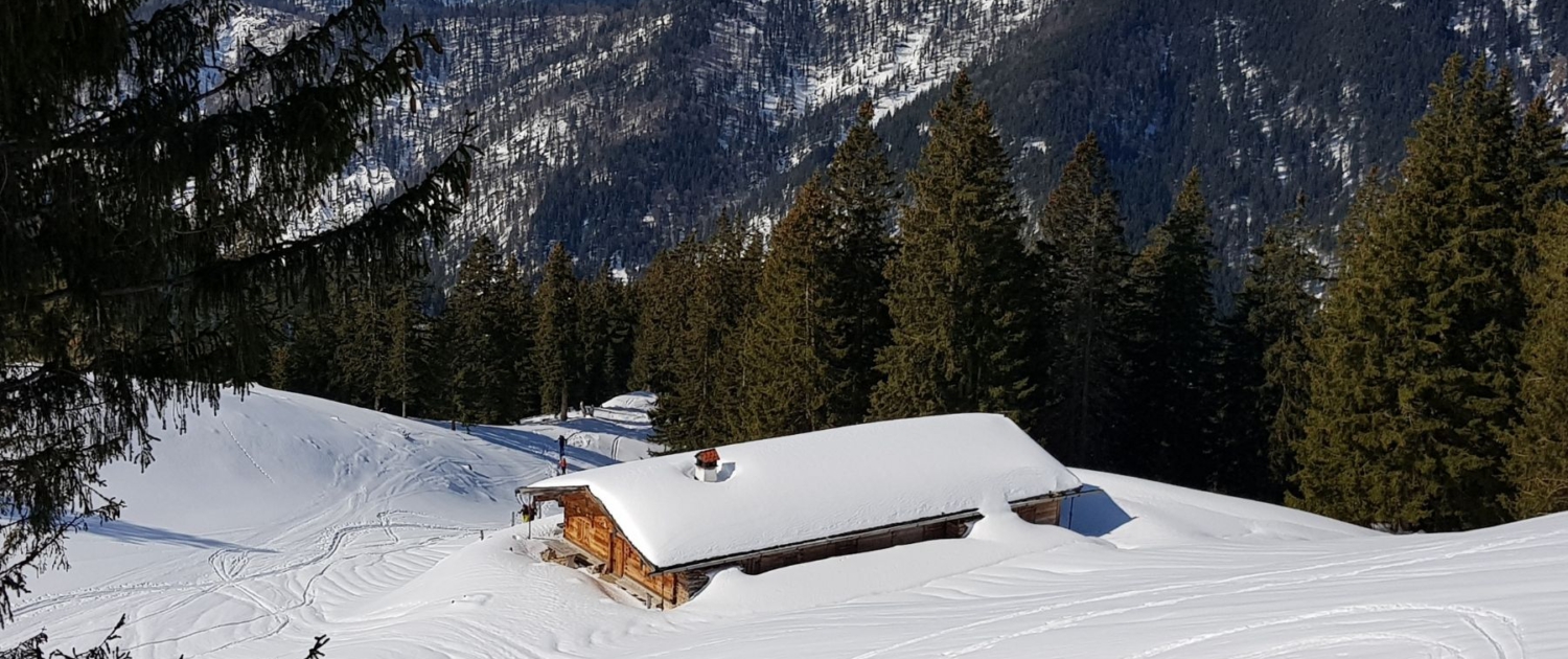 Winterwanderung Rotwand: Bodenfeldalm