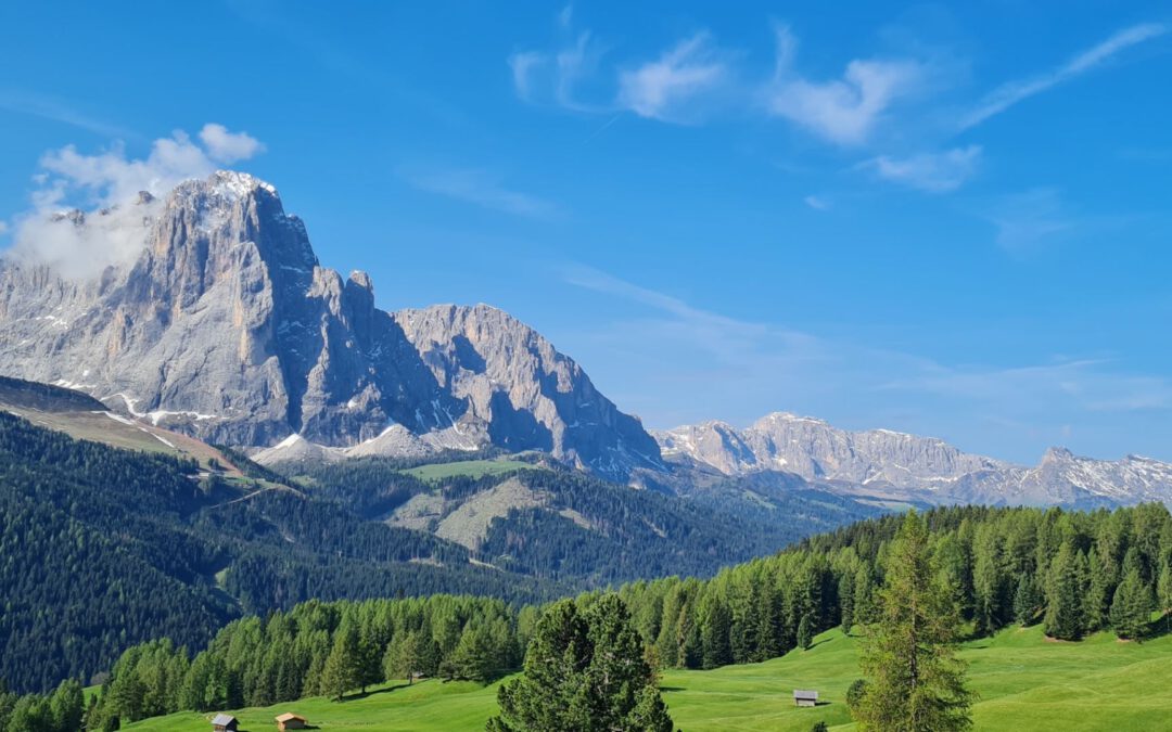 Almwanderung zu Füßen der Seceda