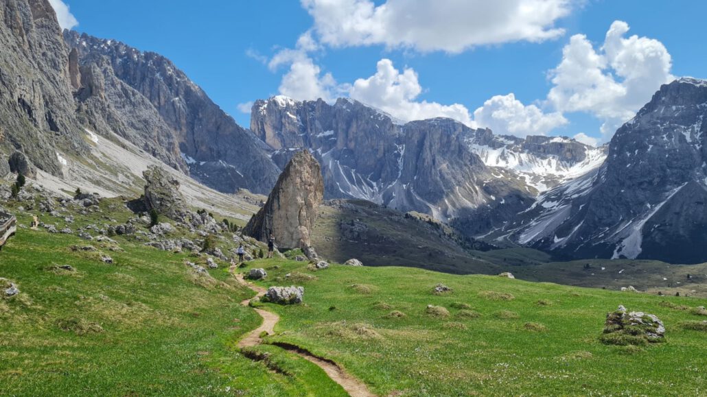 Almwanderung Seceda: Blick auf den Talschluss