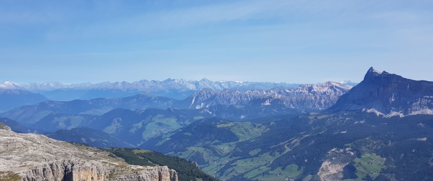 Meine TOP-3-Wanderungen im Gadertal - Sassongher, Gipfelblick