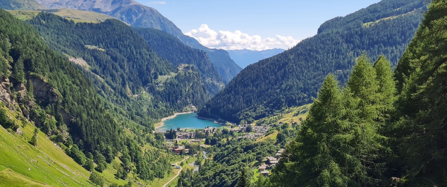 Via Spluga - Etappe 3: Blick auf Isola