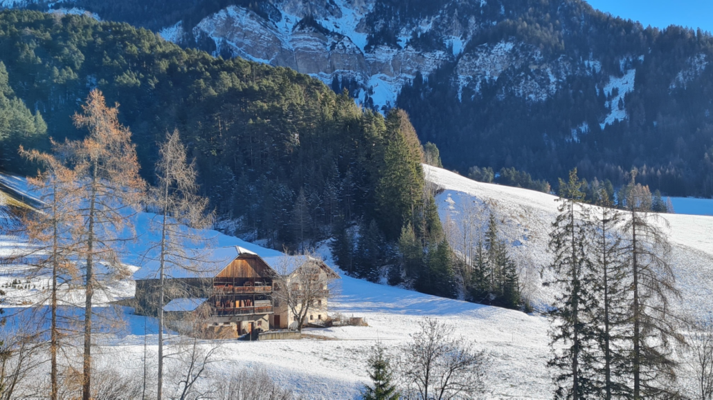 Wanderung Sunnleitnweg Villnöss - Alte Bauernhöfe