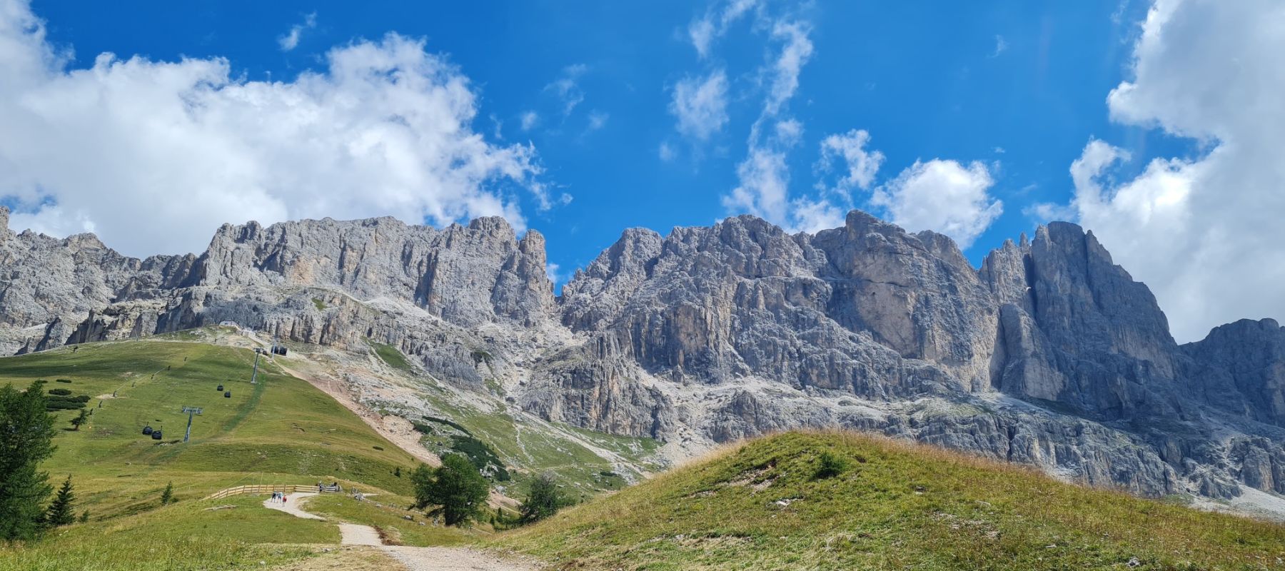 Wandern im Rosengarten